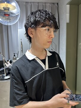 リラス 博多(rilas) メンズパーマ　ニュアンスパーマ　髪質解説