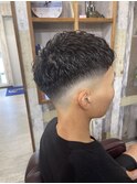 濡れパンクロップスキンフェード