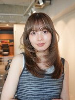 ラヴィズム(LUVISM) 顔周りレイヤー/ダブルカラー/髪質改善/ケアブリーチ万代新潟駅