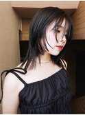 【macana指名】レイヤーカットミディアムウルフ登戸