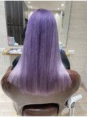 【久留米】 パープル/ハイトーン/レイヤーカット