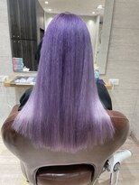 エアー 久留米(AIR)&nbsp;【久留米】 パープル/ハイトーン/レイヤーカット