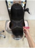 美髪ストレート