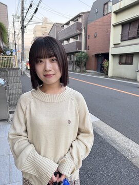 アドア 横浜(ADORE) 【ADORE横浜】ボブ×髪質改善縮毛矯正