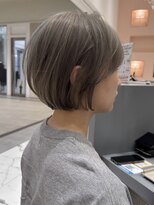 ティディ(Tidi) ミニボブ/ショートボブ/丸みショート/グレージュカラー/豊中庄内
