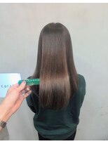 カラフェ(carafe)&nbsp;美髪ストレート　髪質改善カラー