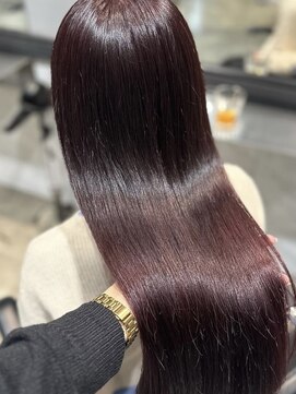 ユアーズヘア 東新宿店(youres hair) 大人気トレンドワインレッド♪