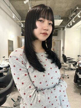 ヴァーグバイトリ(vague by tori) 顔周りレイヤー/韓国風/シャギーレイヤー/ウルフレイヤー