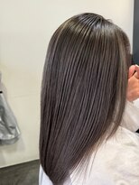 ニュイ 茨木店(nui +)&nbsp;黒髪/クラゲヘアー/オリーブグレー/小顔/ココアベージュ/茨木