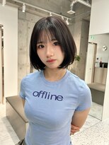 ロール 博多(Role)&nbsp;ボブ/透明感カラー/暗めカラー/韓国ボブ/髪質改善 /顔周りカット