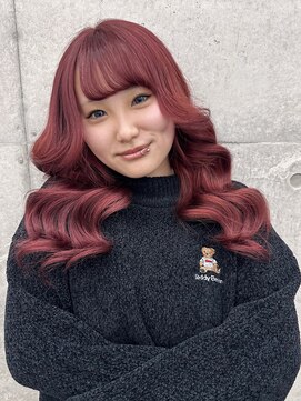 ディーエヌエー バイ エゴル(DiNA by ENGOL) ハイトーン/ワインレッド/チェリーレッド