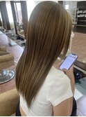 シアーベージュ×シアーベージュ