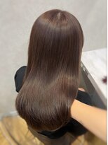 ロンド フィーユ(Lond fille)&nbsp;オリーブグレー髪質改善/黒髪/小顔/くすみベージュ/銀座 ■