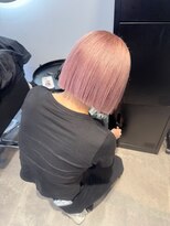 ホープ(hope)&nbsp;ボブ/切りっぱなしボブ/ピンク/ブリーチ