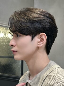 ロンドオム 池袋(Lond Homme) men's/メンズ/メンズカット/韓国/黒染/顔周り/マッシュ/池袋