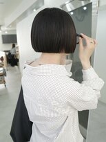 ミル(milu) 【リオン】ボブ/切りっぱなしボブ/顔まわりレイヤー/四条/河原町