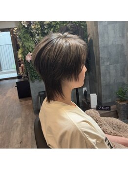 木陰のヘアクラフト(木陰のhair craft)の写真/【大塚/新大塚】長さ設定&ボリュームを出す位置&顔周りのデザインを調整して似合わせショートを実現◎