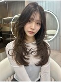 似合わせカット×顔周りレイヤーカット髪質改善韓国顔周り[大宮