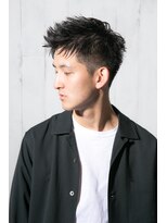 ガーデン ムサシコスギ(GARDEN MUSASHIKOSUGI)&nbsp;ソフトモヒカンスタイル/刈り上げ×ツーブロック/メンズ/眉毛