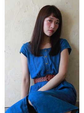 高円寺四百倍美容室 【四百倍スタイル】ダークトーン×大人可愛いサラ艶ヘア