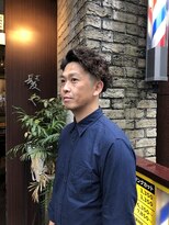 カミヤーズ トウキョウ 恵比寿店 ツーブロックパーマスタイル