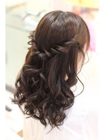 ヘアサロン ティファレス(Hair Salon TIPHARETH)&nbsp;ツイストハーフアップ