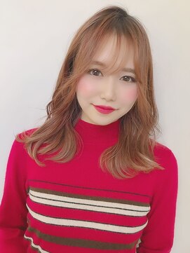 シウ 天王台(shiwu) 小顔オルチャンミルクティーベージュ