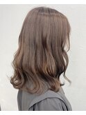 ブリーチなしダブルカラー　グレージュ　榎園由美