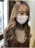 エクステごとカラー　ベージュ　stylist/miaki