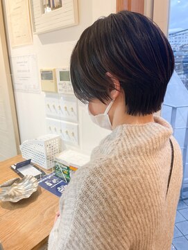 オーシャン(Ocean) ［OCEAN　Hair&Life]刈り上げショート/ハンサムショート