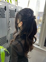 ヴァイス 渋谷店(VAICE)&nbsp;☆イベント前アレンジ☆ハーフアップ