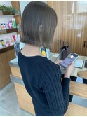 切りっぱなしボブ〇