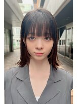 リークフー(Ree cu fuu)&nbsp;10代20代30代40代50代  外ハネ長めボブ　藤沢