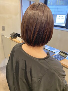 フレーム なんば店(FRAME) やわらかボブスタイル