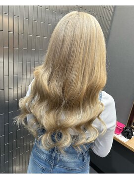 ボアップ 京橋店(boappu) #ハイトーン#プルエクステ#エクステ#髪質改善トリートメント