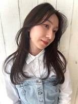 ヘアーサロンシャルム(hair salon charme)&nbsp;ワンカール/レイヤーカット/ロングレイヤー/カシスブラウン