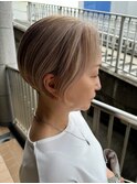 刈り上げボブ