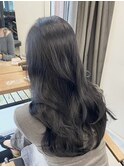 透明感抜群暗めカラー＊グレージュカラー