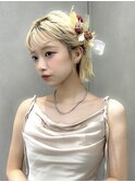 振袖ヘアセット×ボブヘアセット【aya指名】