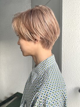 ヤイエ 青山店(yiye) ベリーショートスパイキーショートマッシュショートアップバング