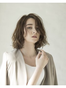 ザザアオヤマ(ZA/ZA AOYAMA) ボブパーマ/パーマボブ/ボブ/ニュアンスパーマ