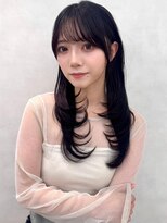 アッシュ 中野店(Ash)&nbsp;イメチェン/似合わせカット/フルバング/レッドブラウン/中野