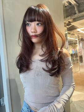 フェブ(fev) 【Fev_kaede】洒落レイヤー×ブラウンレッド