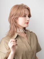 ディーオ 池袋西口店(Dio...)&nbsp;ブリーチ、ミディレイヤーカットシルキーベージュ