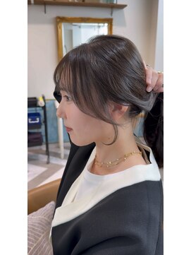 ロンドアベニール 北千住(Lond avenir) イメチェン外ハネボブ美髪ワイドバングミディアムレイヤーカット