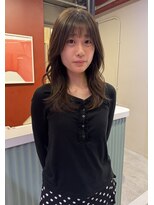 ローレンジウ(LOREN JU)&nbsp;名駅/名古屋駅/学割U24/レイヤーカット/オージュア/ダブルカラー