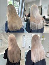 【JOU】”透け感×柔らかさ“ハイトーンで垢抜けるならお任せ♪【一宮/ハイトーン/ブリーチ/学割U24】