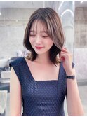 美髪韓国レイヤーイメチェン似合わせ小顔シースルーワイドバング