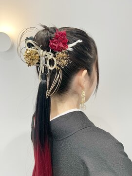 クオーレ ヘアーアンドエステティックサロン(CUORE HAIR ESTHETIC SALON) 卒業式袴着付け・ヘアセット/文京区/茗荷谷美容院