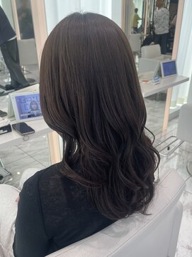 ザザアオヤマ(ZA/ZA AOYAMA) 似合わせカット/透明感カラー